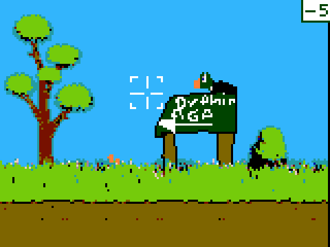 DUCK HUNT monkey edition!
